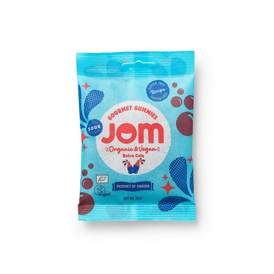 Villem Organic and Vegan Swedish Sour Retro Cola Gummies JOM