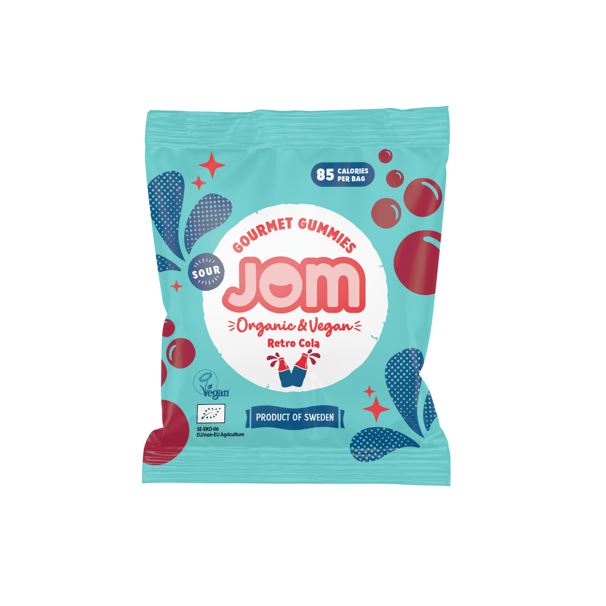 Villem Organic & Vegan Snack Pack - Sour Retro Cola Gummies JOM