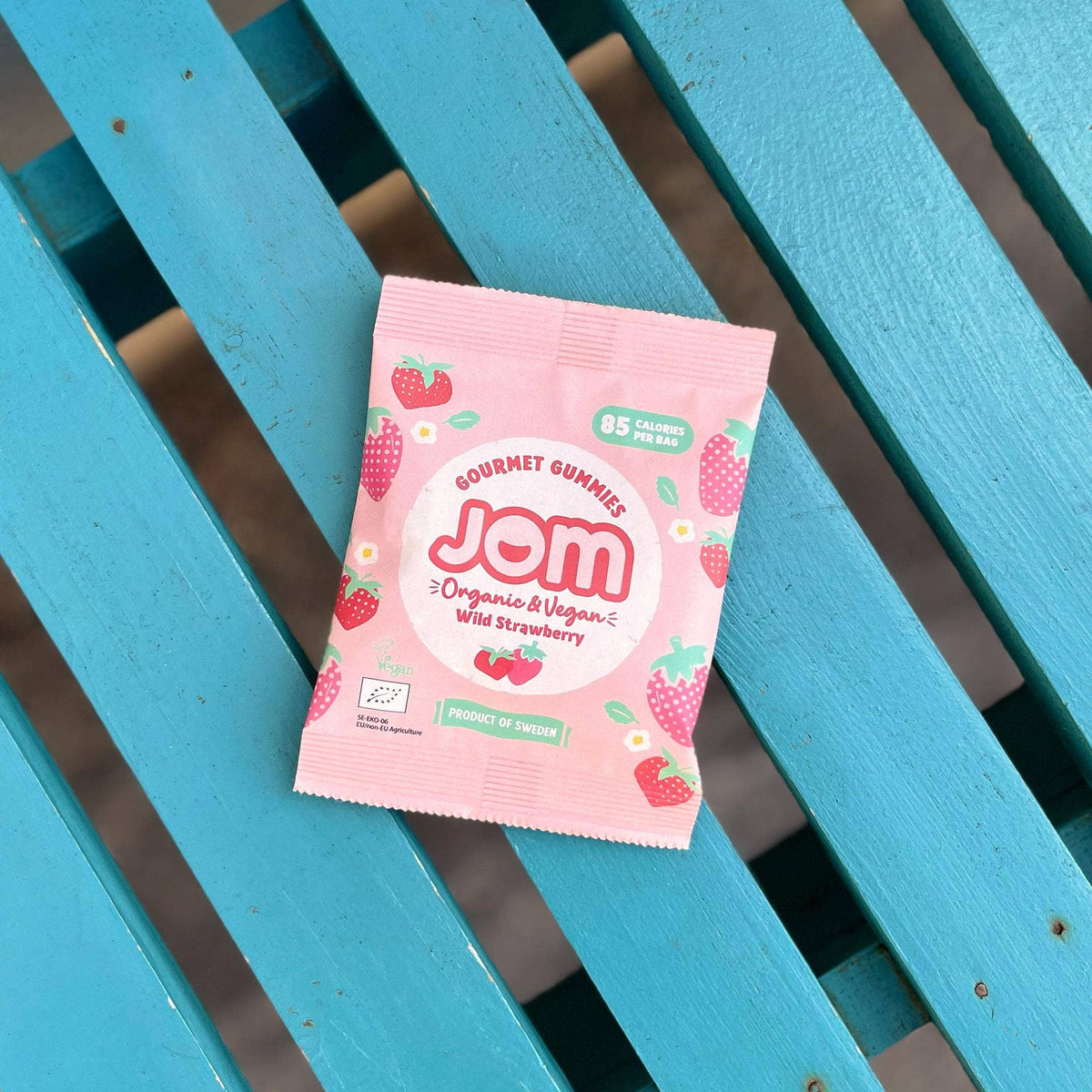 Villem Organic & Vegan Snack Pack - Wild Strawberry Gummies JOM