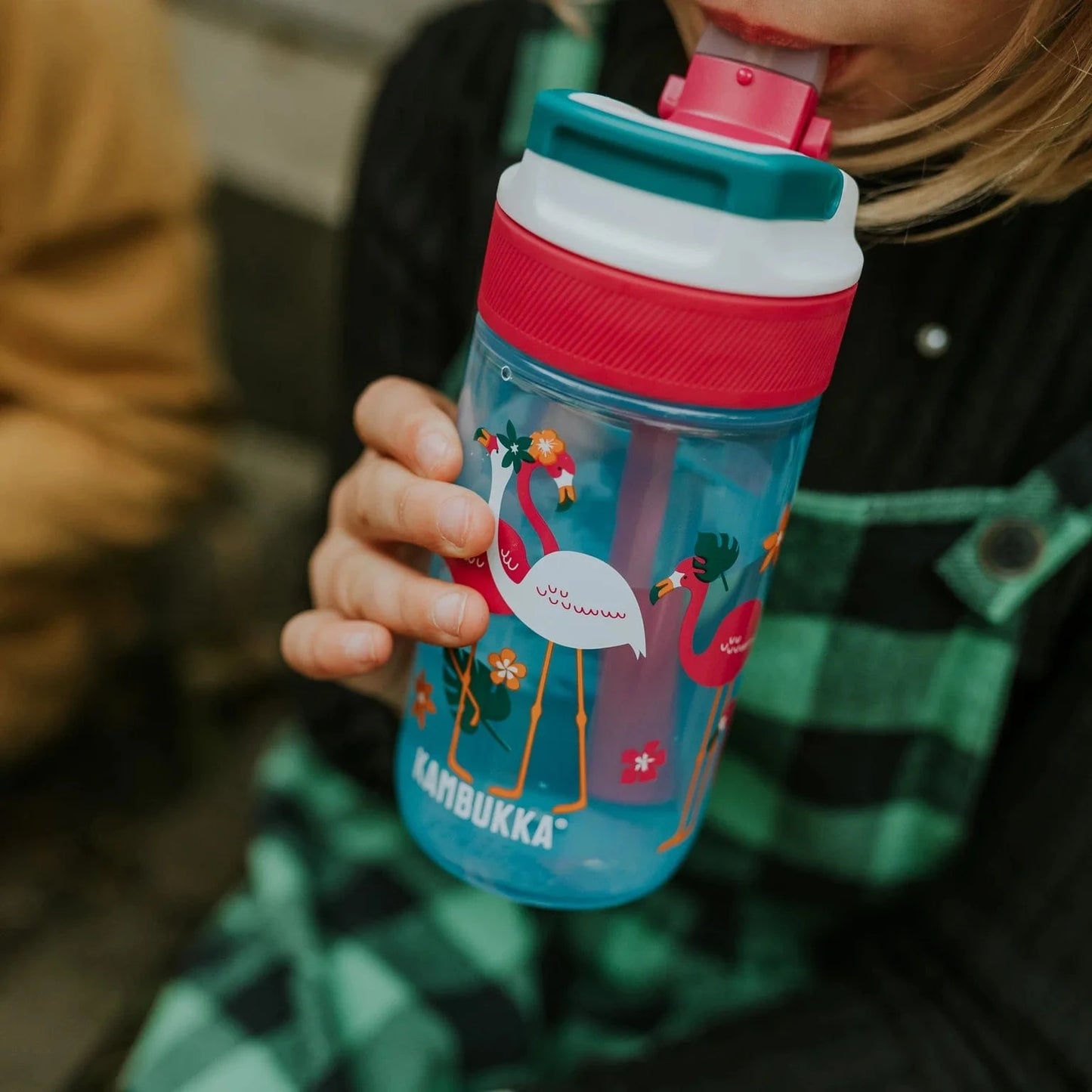 Villem Kambukka Lagoon 400 ml - Blue Flamingo Kambukka