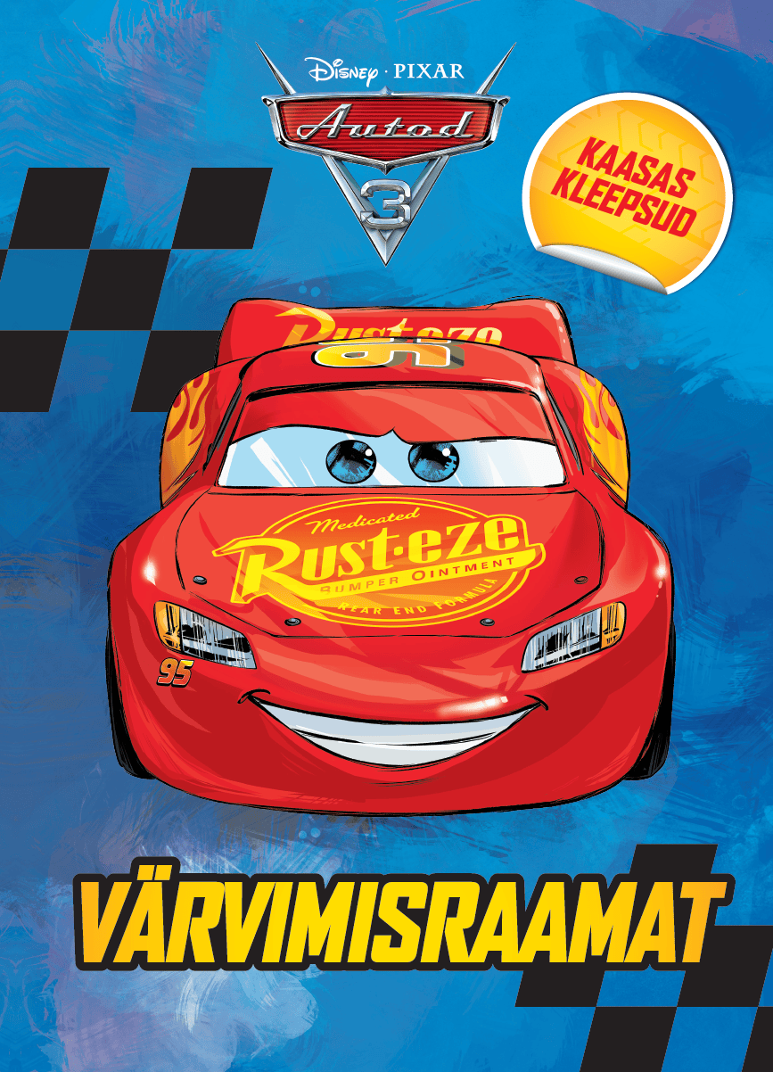 Villem Autod. Värvimisraamat- Cruz ja McQueen KidsPress