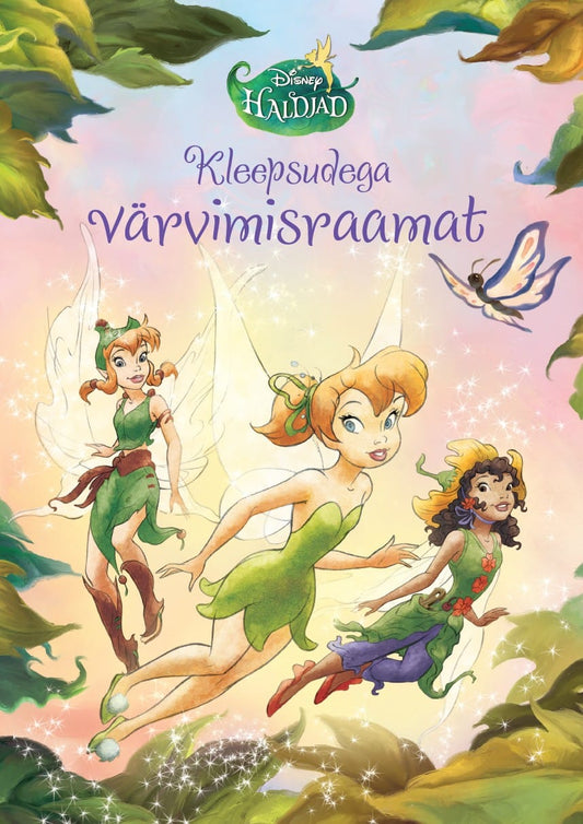 Villem Disney Haldjad. Kleepsudega värvimisraamat KidsPress