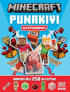 Villem Minecraft. Punakivi kleepsuraamat KidsPress
