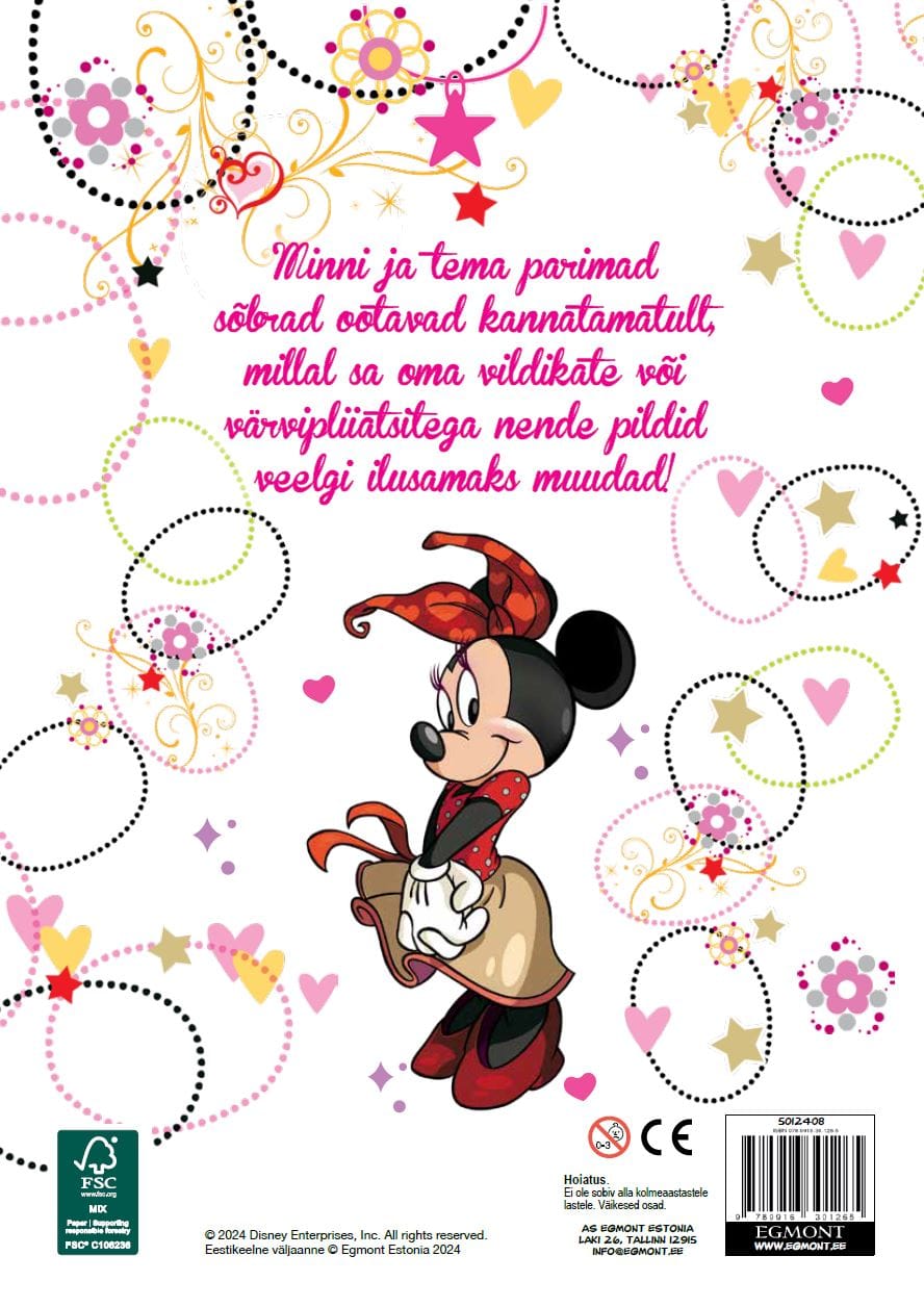 Villem Minni Värvimisraamat KidsPress