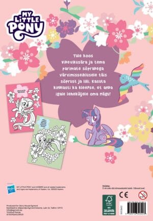 Villem My Little Pony. Värvimisraamat sõbrad KidsPress