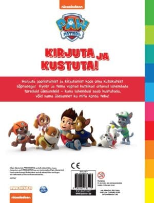Villem Paw Patrol. Kirjuta ja kustuta KidsPress