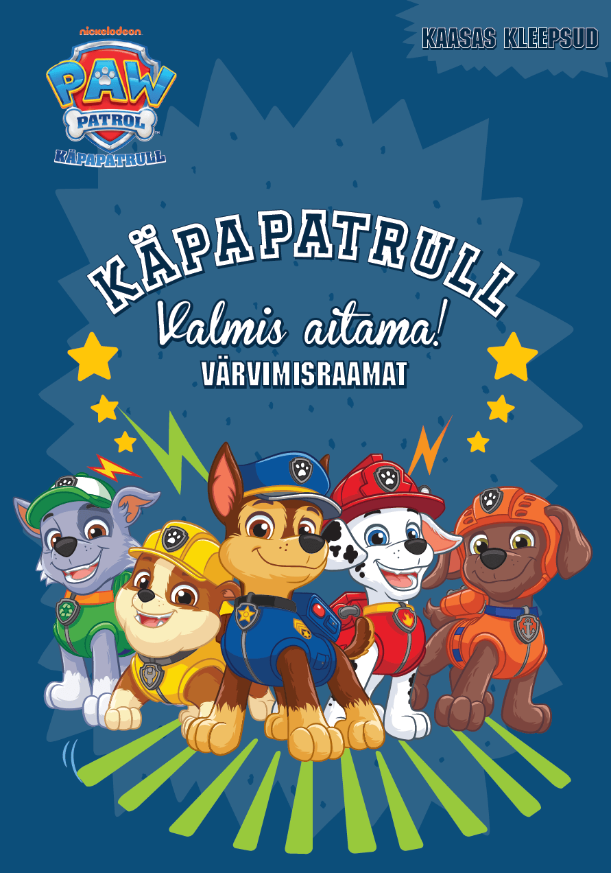 Villem Paw Patrol. Värvimisraamat KidsPress