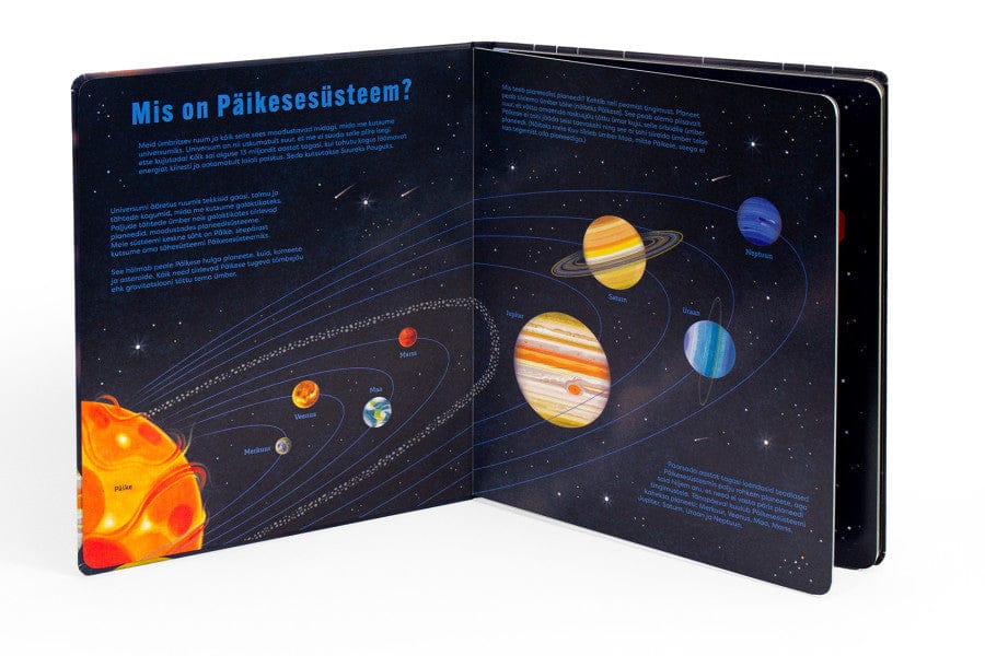 Villem Ehita oma päikesesüsteem. Avasta ilmaruumi ja meisterda planeetide 3D mudeleid Koolibri