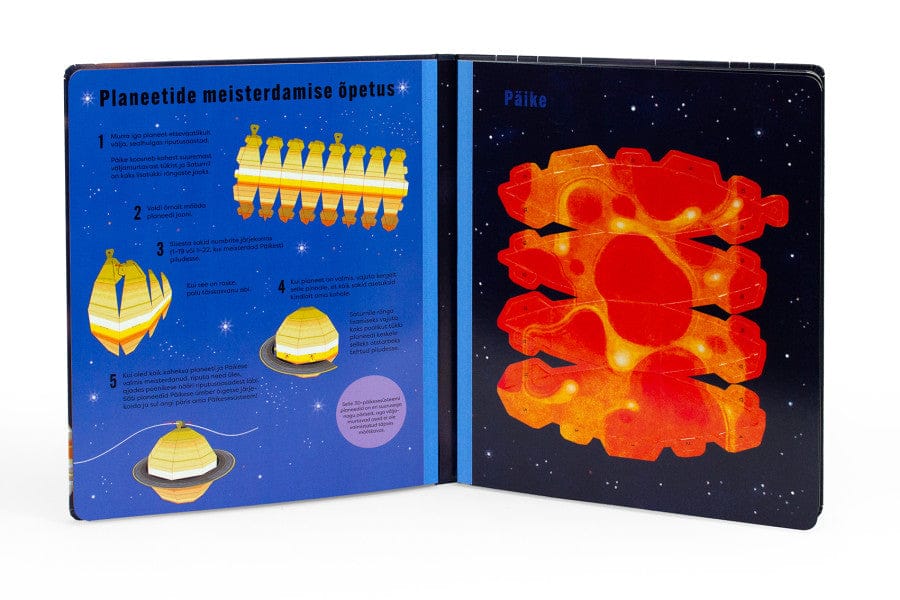 Villem Ehita oma päikesesüsteem. Avasta ilmaruumi ja meisterda planeetide 3D mudeleid Koolibri