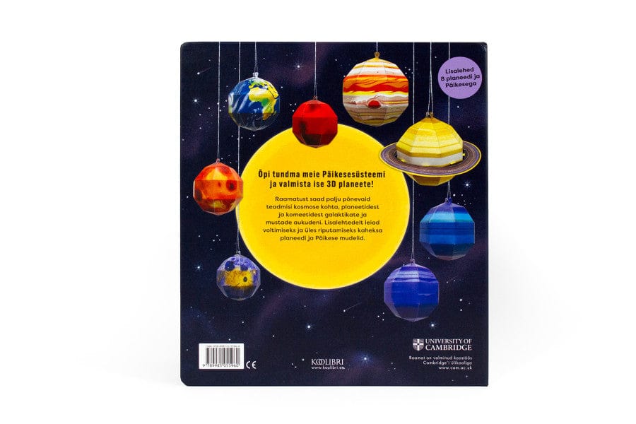 Villem Ehita oma päikesesüsteem. Avasta ilmaruumi ja meisterda planeetide 3D mudeleid Koolibri