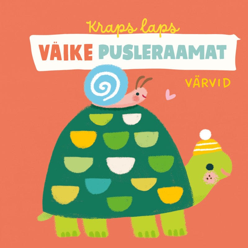 Villem H- Kraps laps. Väike pusleraamat. Värvid Koolibri