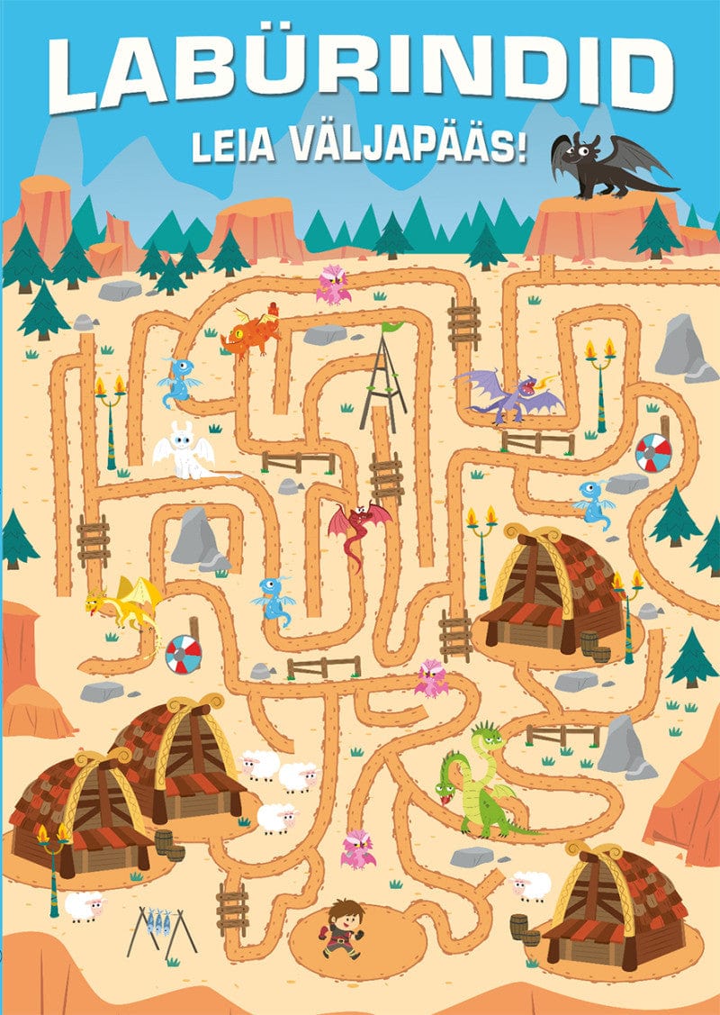 Villem Labürindid. Leia väljapääs! Koolibri