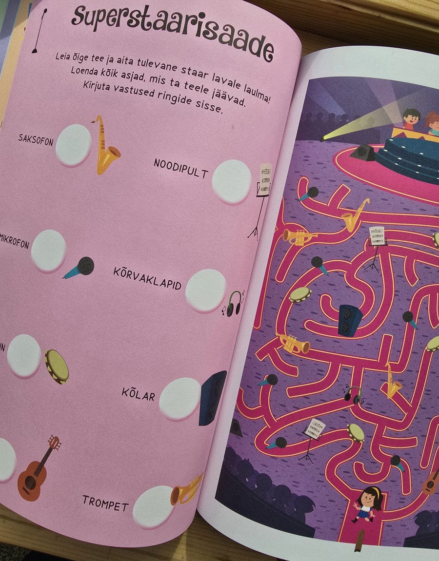 Villem Labürindid. Leia väljapääs! Koolibri