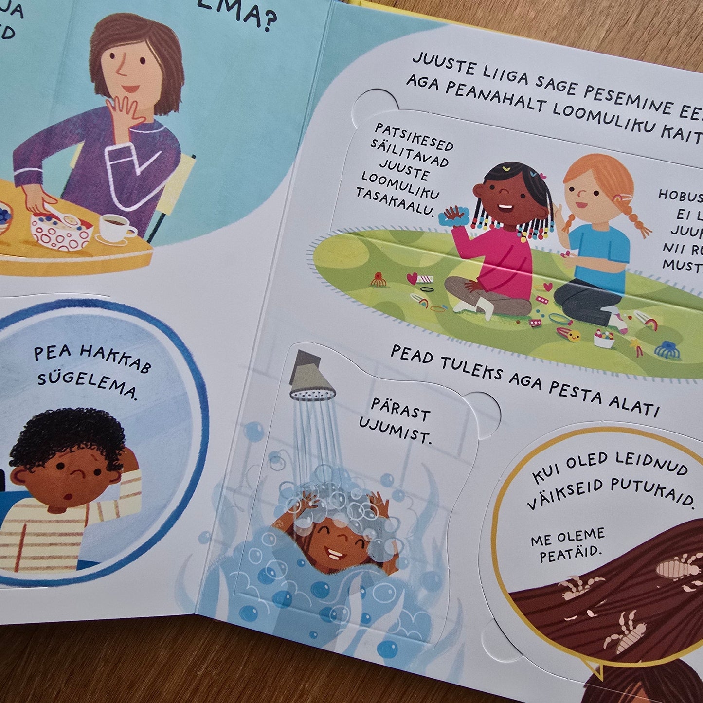 Villem Miks peab pesema? Esimesed küsimused ja vastused. Klapiraamat Koolibri