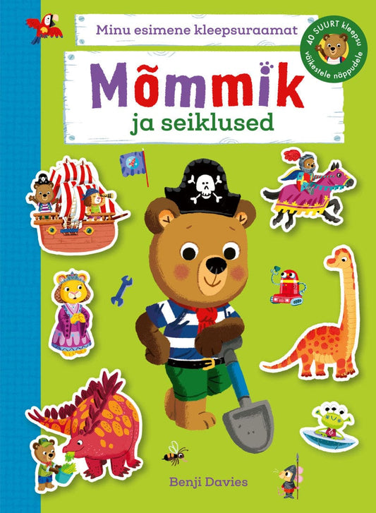 Villem Mõmmik ja seiklused. Minu esimene kleepsuraamat Koolibri