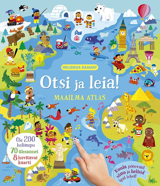 Villem Otsi ja leia! Maailma atlas Koolibri