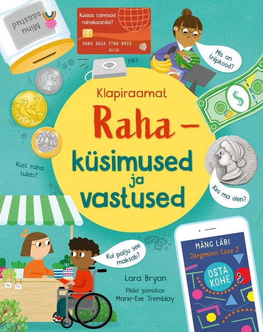 Villem Raha - küsimused ja vastused. Klapiraamat Koolibri