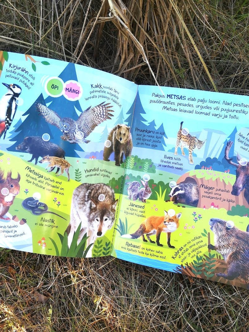 Villem Tahan teada. Loomad Koolibri