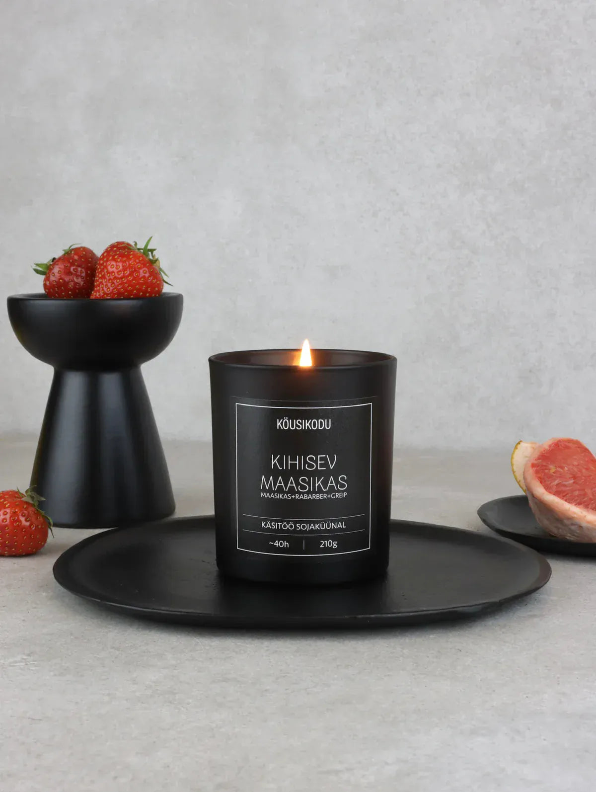 Villem Köusikodu sojaküünal “Kihisev maasikas" Köusikodu