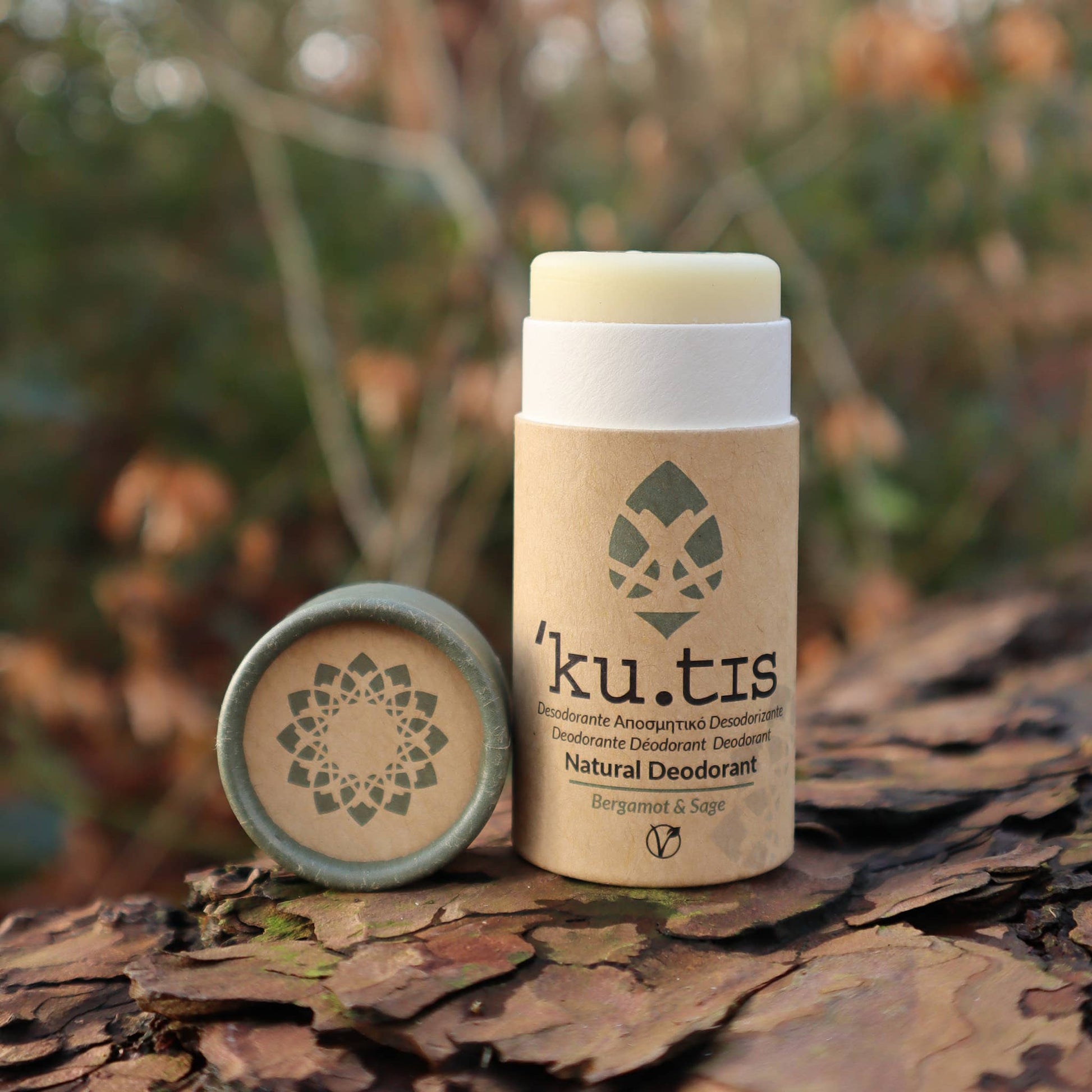 Villem Vegan Bergamot & Sage Natural Deodorant Kutis Skincare