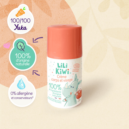 Villem LiLIKiWi 100% looduslik rollon näo- ja kehakreem 50ml lilikiwi.france