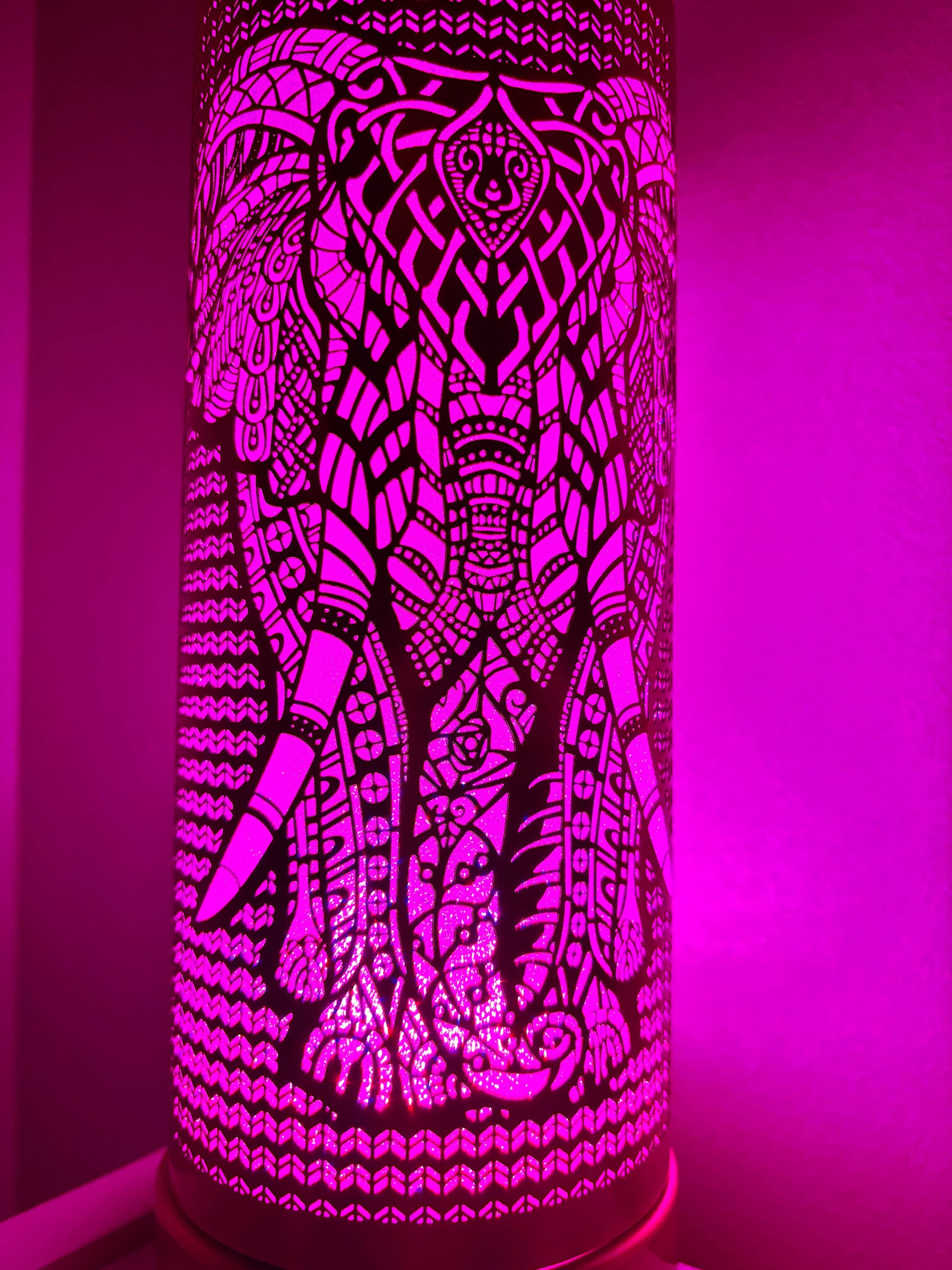 Villem Luxarom suur lõhnalamp 26 cm LED-Elephant Fragrance Diffuser Luxarom