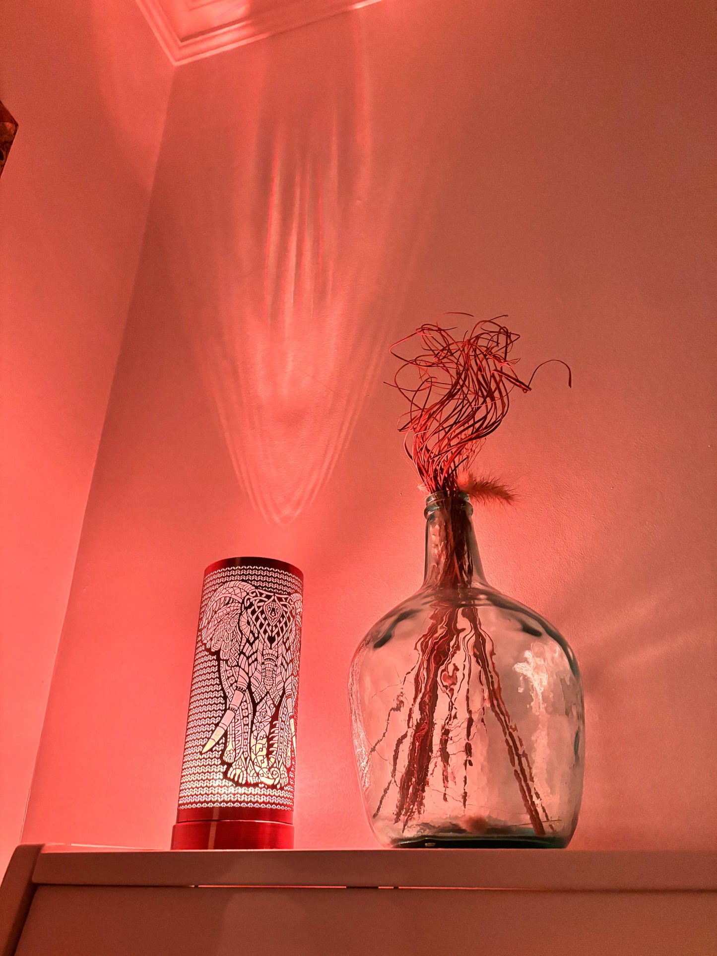 Villem Luxarom suur lõhnalamp 26 cm LED-Elephant Fragrance Diffuser Luxarom