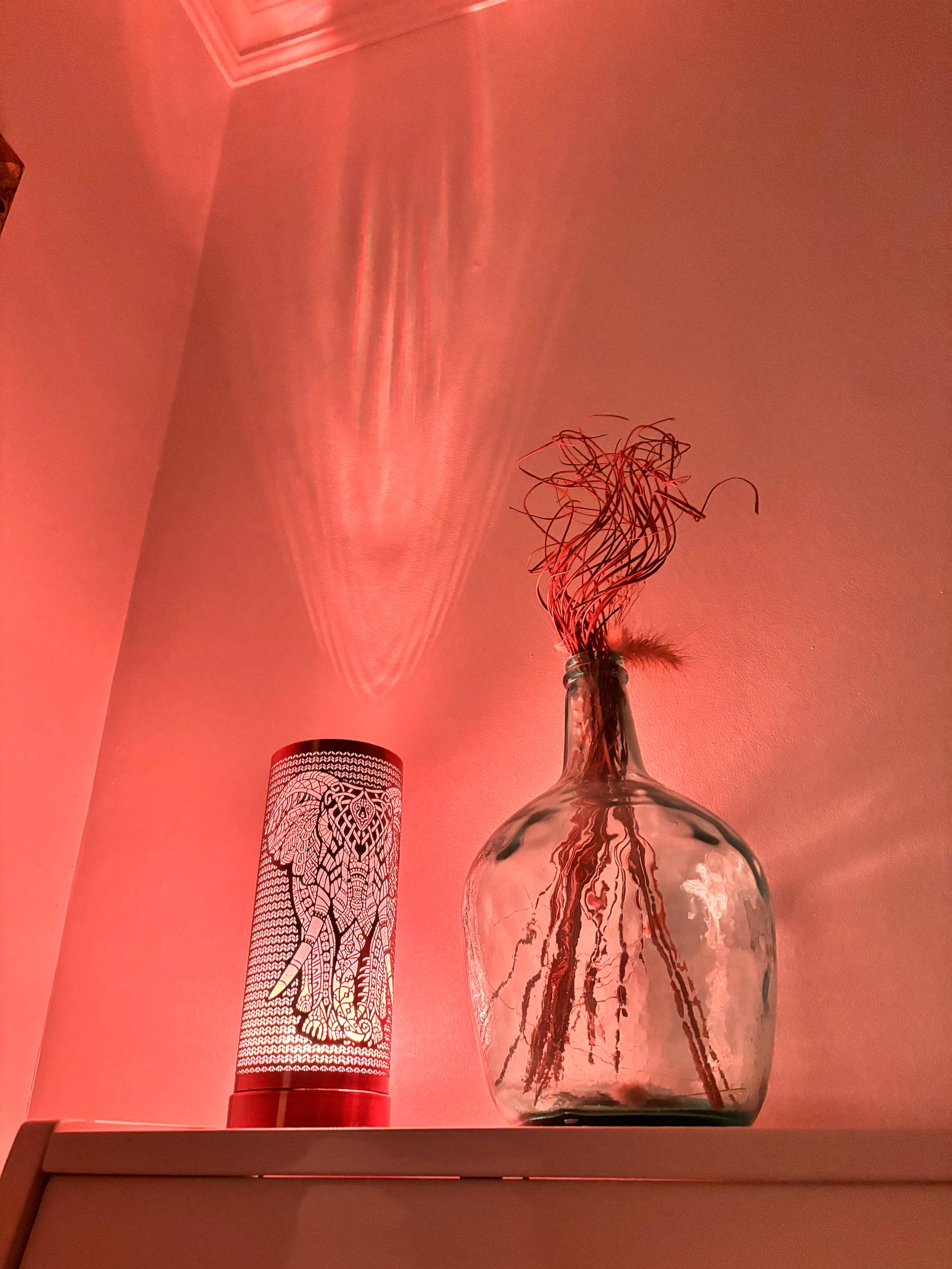 Villem Luxarom suur lõhnalamp 26 cm LED-Elephant Fragrance Diffuser Luxarom