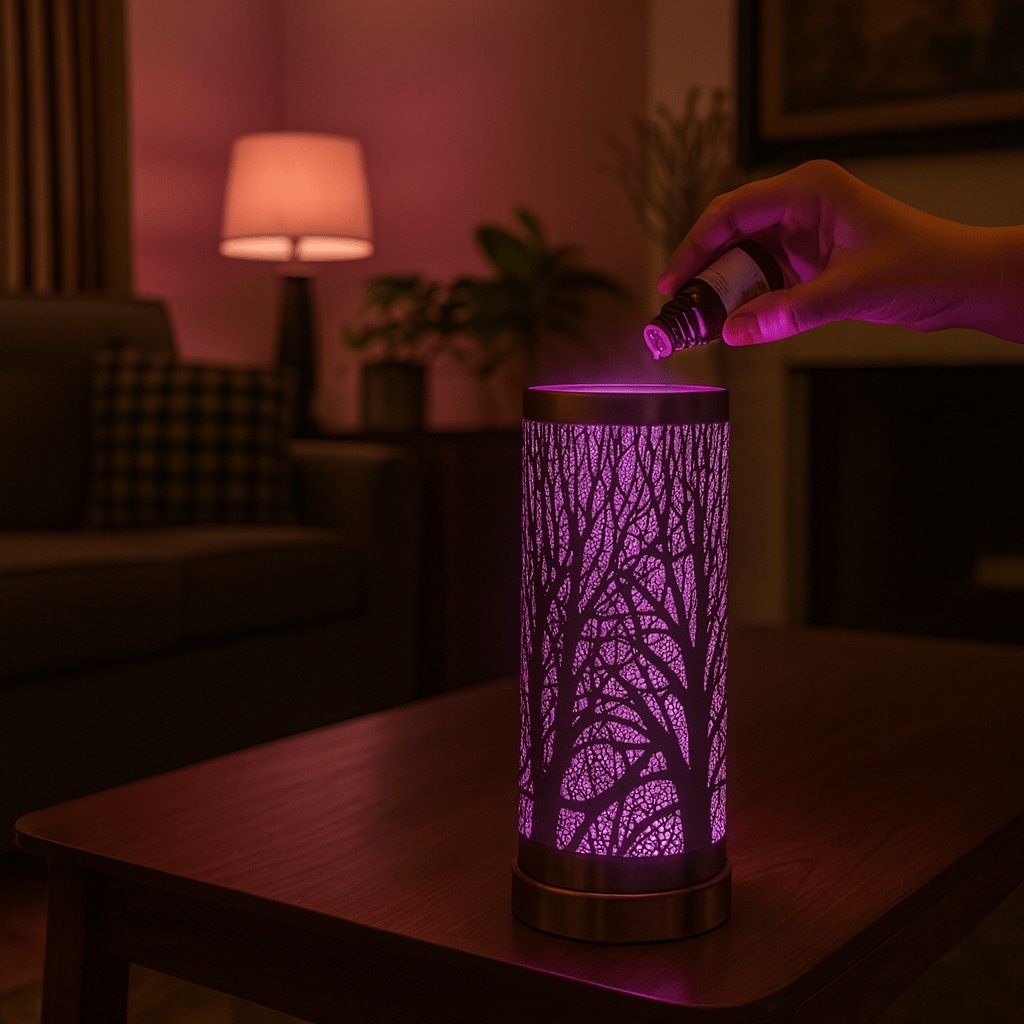 Villem Luxarom suur lõhnalamp 26 cm LED-Tree Fragrance Diffuser Luxarom
