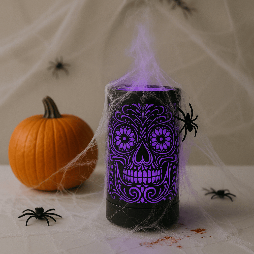 Villem Skull Head LED Fragrance Diffuser Luxarom