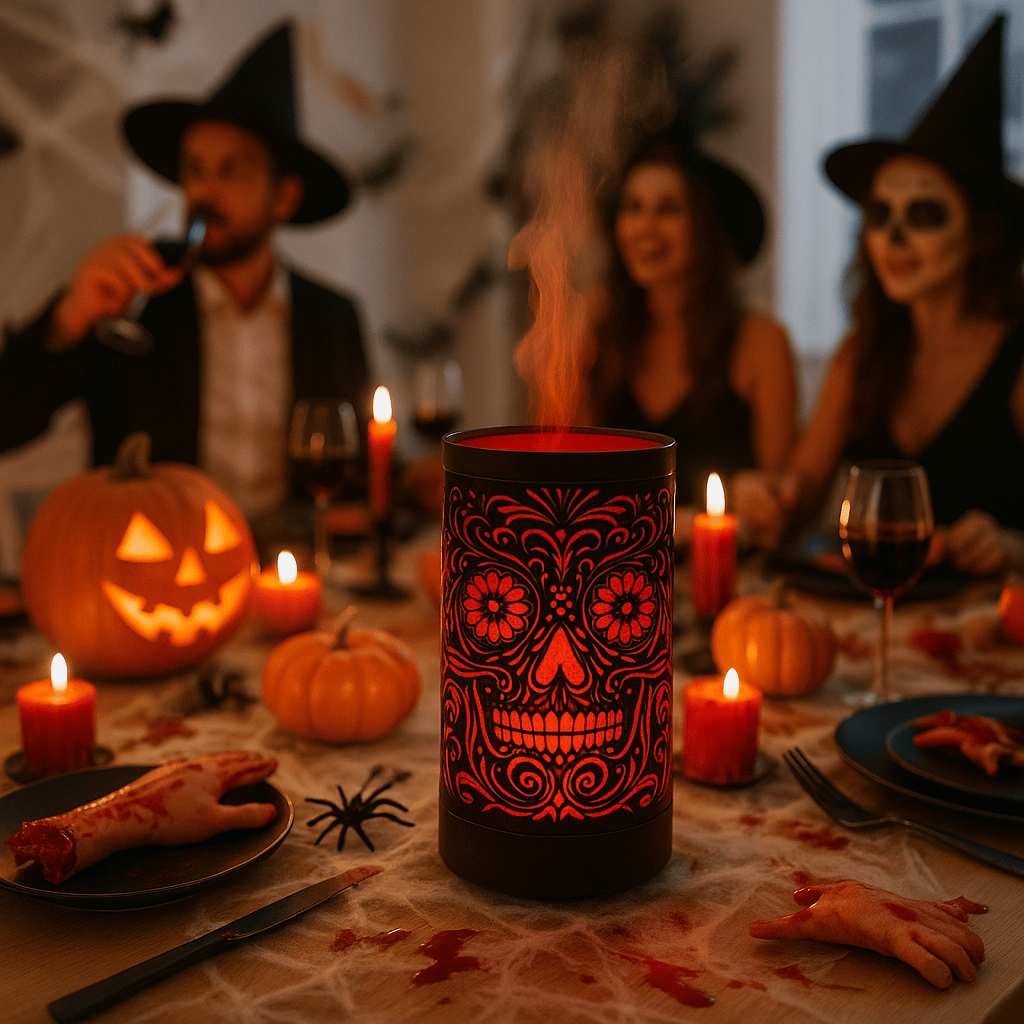 Villem Skull Head LED Fragrance Diffuser Luxarom