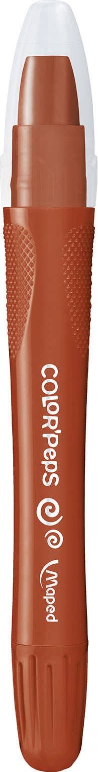 Villem MAPED Color'Peps geelkriitide komplekt pintsli ja karbiga 10 värvi Maped