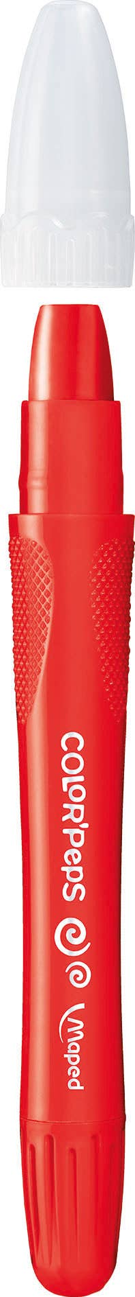 Villem MAPED Color'Peps geelkriitide komplekt pintsli ja karbiga 10 värvi Maped