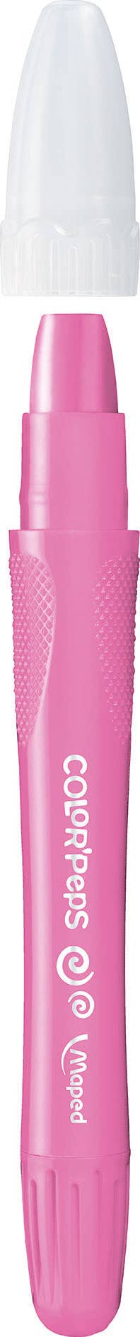 Villem MAPED Color'Peps geelkriitide komplekt pintsli ja karbiga 10 värvi Maped