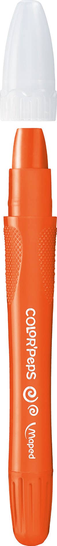 Villem MAPED Color'Peps geelkriitide komplekt pintsli ja karbiga 10 värvi Maped