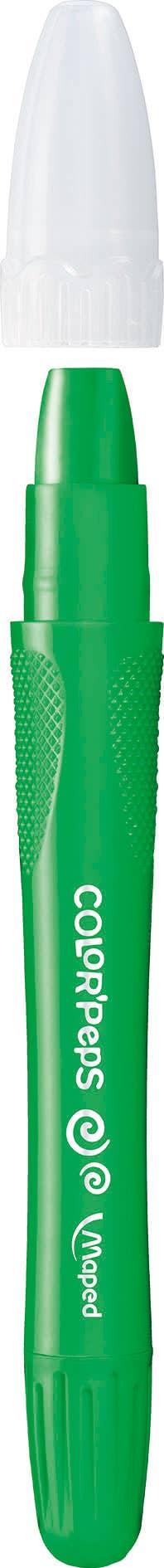 Villem MAPED Color'Peps geelkriitide komplekt pintsli ja karbiga 10 värvi Maped