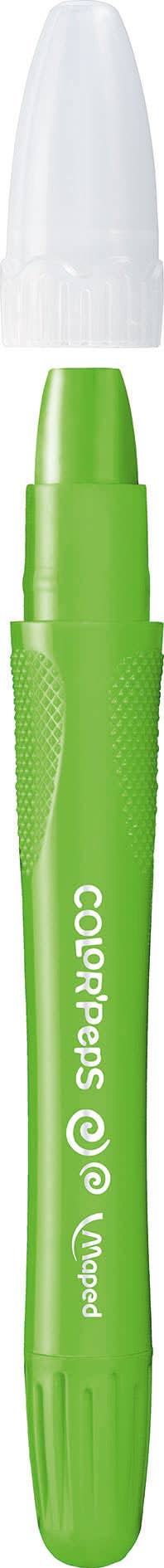 Villem MAPED Color'Peps geelkriitide komplekt pintsli ja karbiga 10 värvi Maped