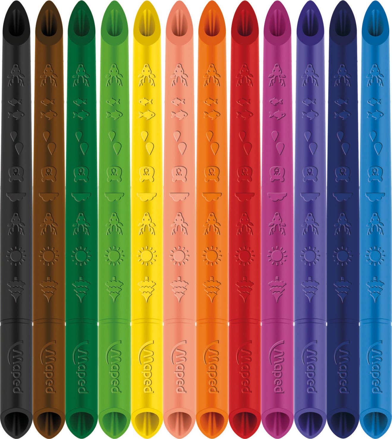 Villem MAPED Color'Peps Infinity värvipliiatsid puiduvabad 12tk Maped