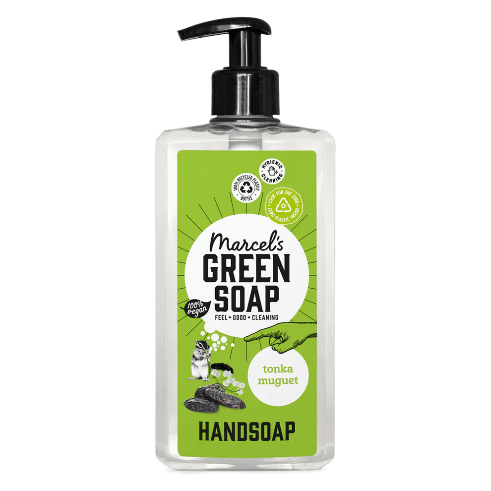 Villem Marcel's Green Soap vedelseep Tonka & Muguet (500 ml) Marcel's Green Soap