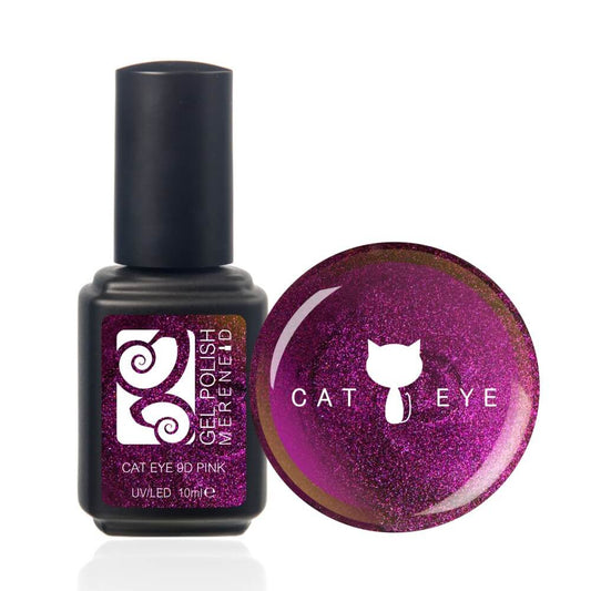 Villem Mereneid Geellakk - Cat Eye 9D Pink - 10 ml Mereneid