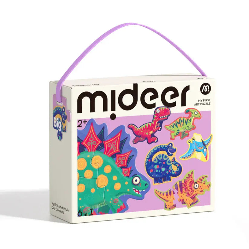 Villem MIDEER 6-in-1 puslekomplekt - Armsad dinosaurused Mideer