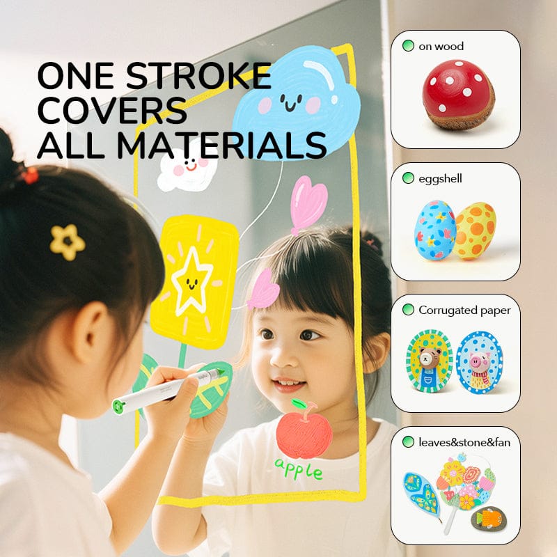 Villem MIDEER akrüülmarkerid kahepoolsed 24 tooni Mideer