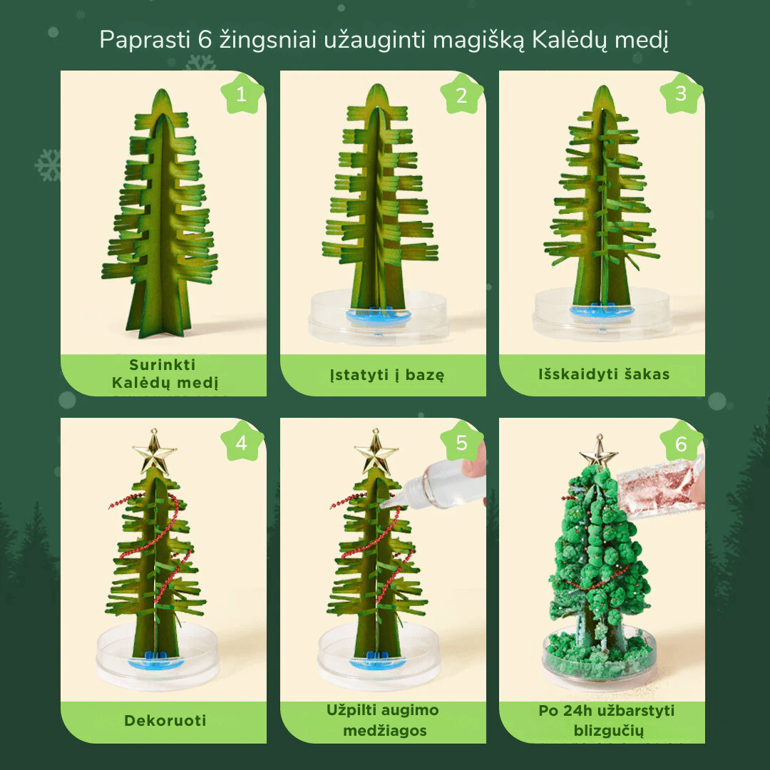 Villem MIDEER  loovkomplekt Maagiline kuusk Mideer