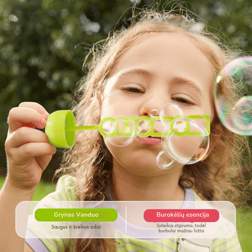 Villem MIDEER Magic Bubble Wand Jänes 177 ml Mideer