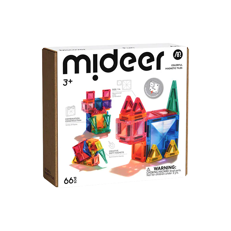 Villem MIDEER magnetklotside komplekt MINI 66tk Mideer
