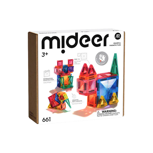 Villem MIDEER magnetklotside komplekt MINI 66tk Mideer