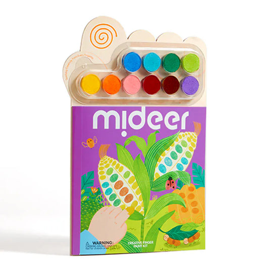 Villem MIDEER sõrmedega maalimise album AED Mideer