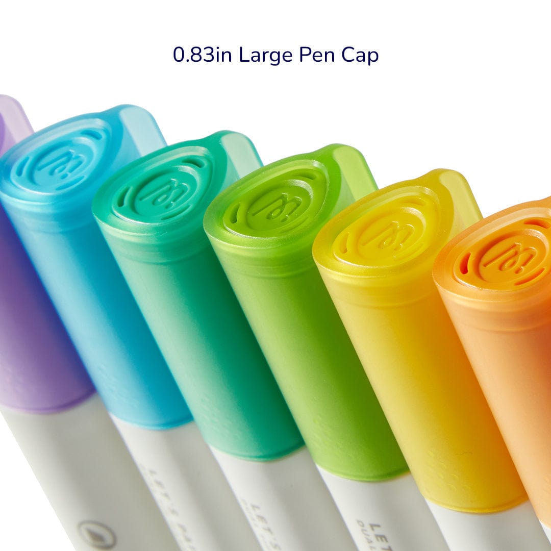 Villem Translucent Dual Tip Marker 24 Colors Mideer