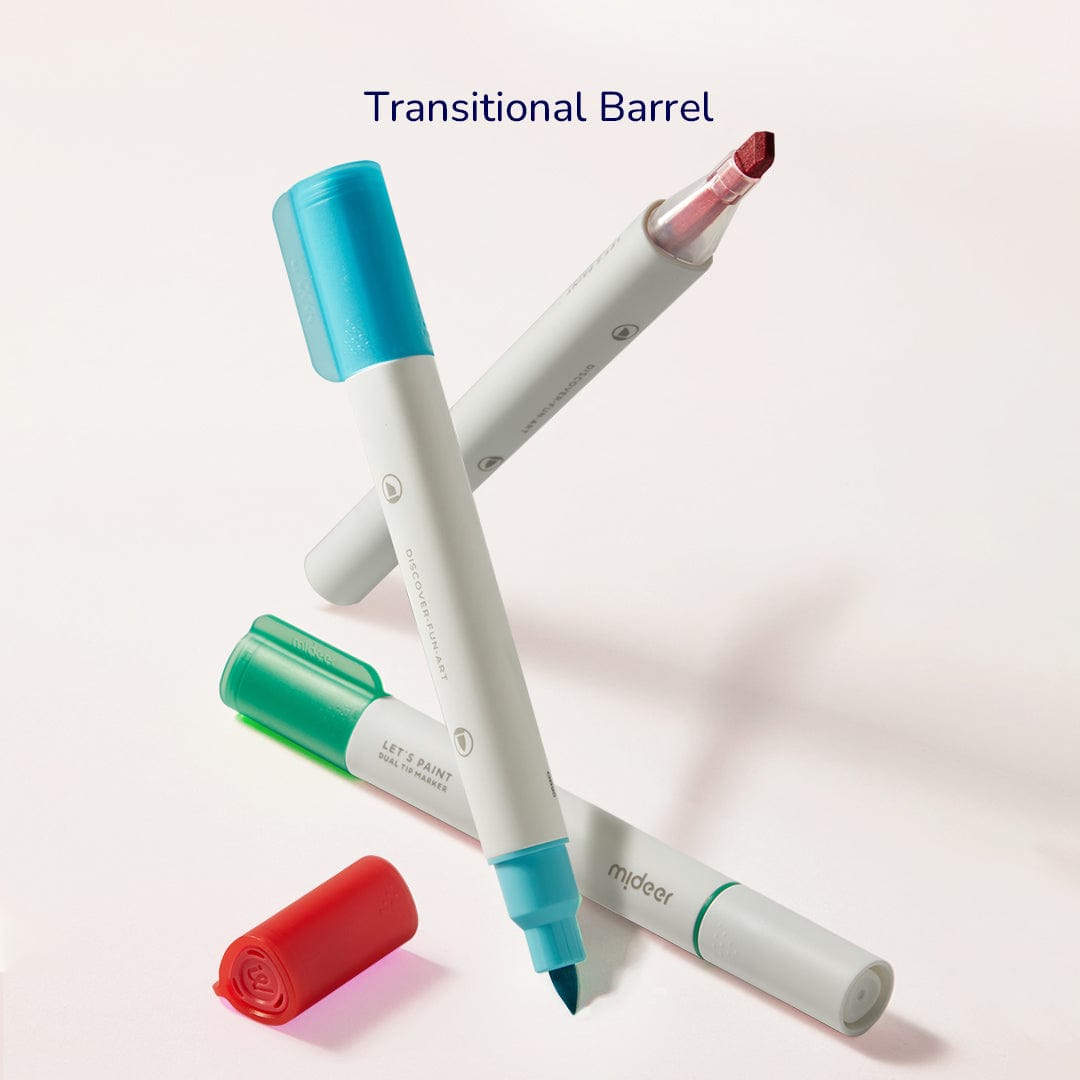 Villem Translucent Dual Tip Marker 24 Colors Mideer