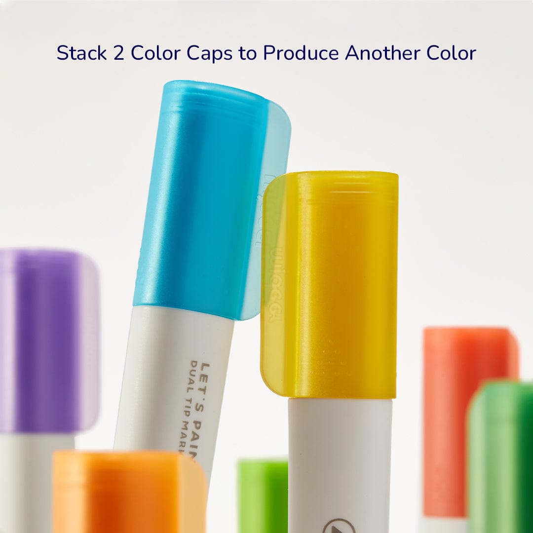 Villem Translucent Dual Tip Marker 24 Colors Mideer
